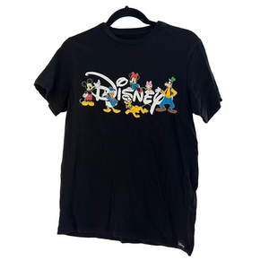 Pull&Bear Black Disney Tee